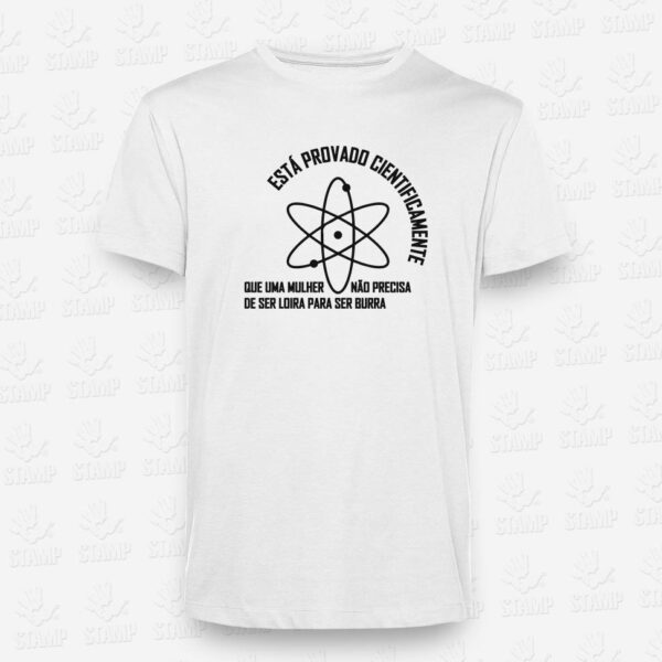 T-shirt Cientificamente Provado – STAMP – Loja Online