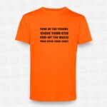 T-shirt Turn Up The Volume – STAMP – Loja Online