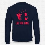 Sweatshirt Criança Live your Dance – STAMP – Loja Online de T-shirts