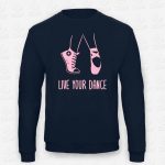 Sweatshirt Live your Dance – STAMP – Loja Online de T-shirts