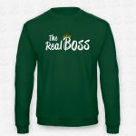 Sweatshirt The Real Boss – STAMP – Loja Online de T-shirts