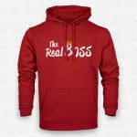 Hoodie The Real Boss – STAMP – Loja Online de T-shirts