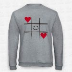 Sweatshirt Smile Hearts – STAMP – Loja Online de T-shirts