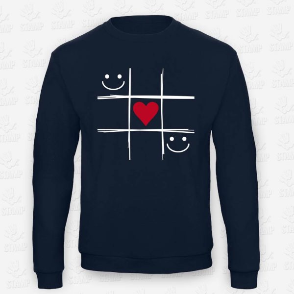 Sweatshirt Smiles Heart – STAMP – Loja Online de T-shirts