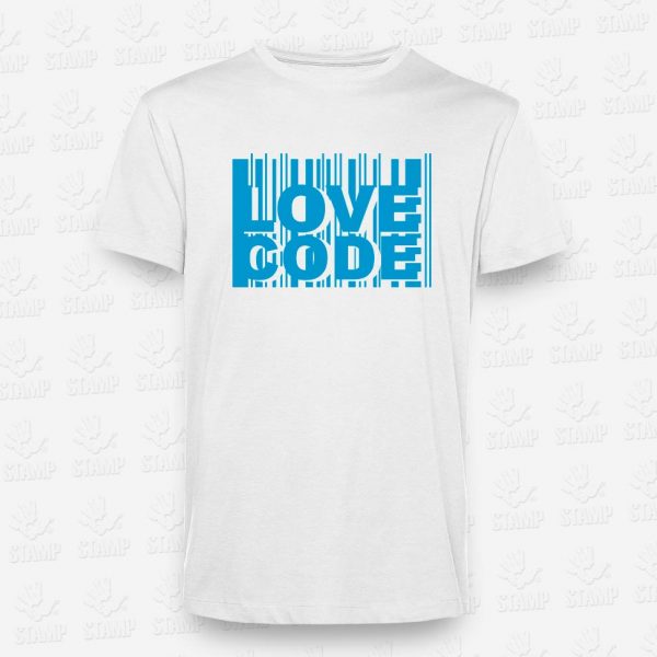 T-shirt Love Code I – STAMP – Loja Online
