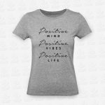 T-shirt Feminina POSITIVE – STAMP – Loja Online