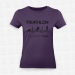 T-shirt Feminina Triathlon DNA – STAMP – Loja Online