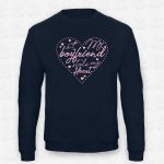 Sweatshirt My Boyfriend – STAMP – Loja Online de T-shirts