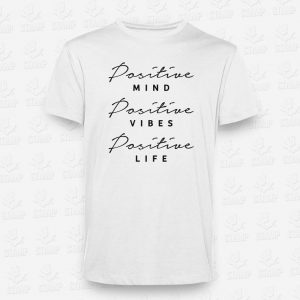 T-shirt POSITIVE – STAMP – Loja Online