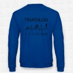 Sweatshirt Triathlon DNA – STAMP – Loja Online de T-shirts