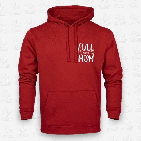 Hoodie FULL (time) MOM – STAMP – Loja Online de T-shirts