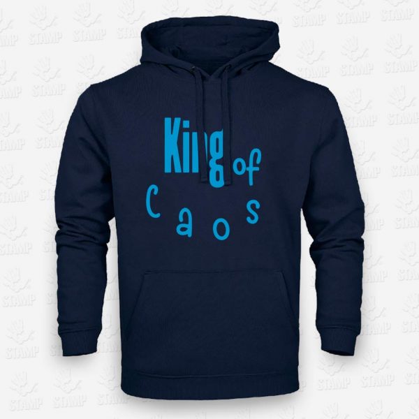 Hoodie Criança King of Caos – STAMP – Loja Online de T-shirts