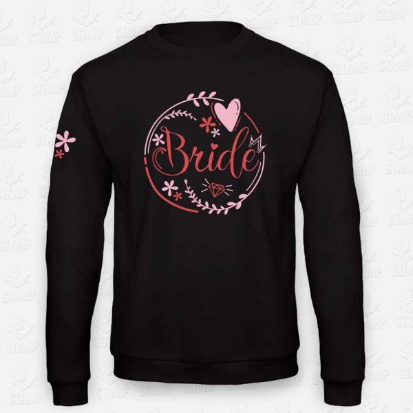 Sweatshirt Flower – BRIDE – STAMP – Loja Online de T-shirts
