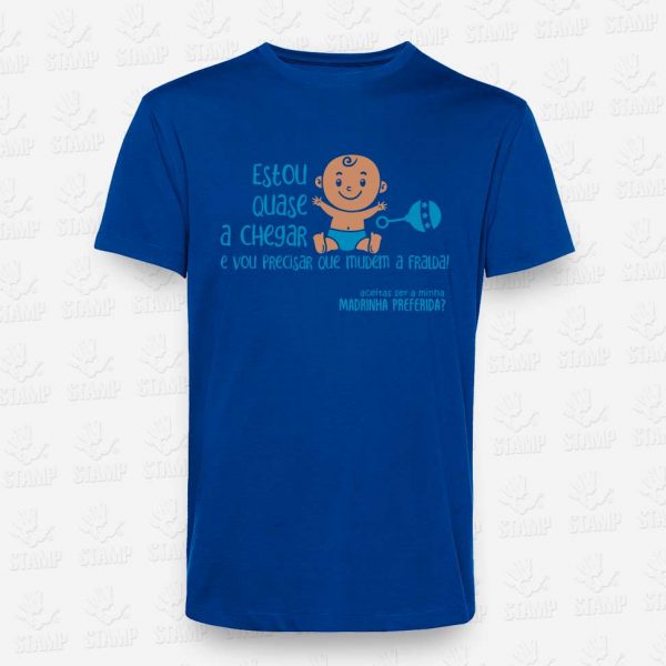 T-shirt Aceitas ser Madrinha? – STAMP – Loja Online