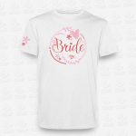 T-shirt Flower – BRIDE – STAMP – Loja Online