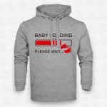 Hoodie BABY LOADING – STAMP – Loja Online de T-shirts