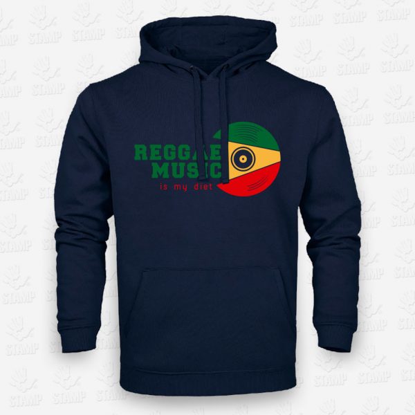 Hoodie Reggae Diet – STAMP – Loja Online de T-shirts