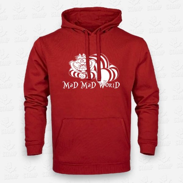 Hoodie Mad Mad World – STAMP – Loja Online de T-shirts