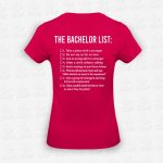T-shirt Feminina The Bachelor List – STAMP – Loja Online (costas)