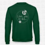 Sweatshirt LOVE YOU – STAMP – Loja Online de T-shirts