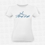 T-shirt Feminina Mrs. Always Right – STAMP – Loja Online