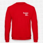 Sweatshirt Happy Life – STAMP – Loja Online de T-shirts