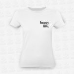 T-shirt Feminina Happy Life – STAMP – Loja Online