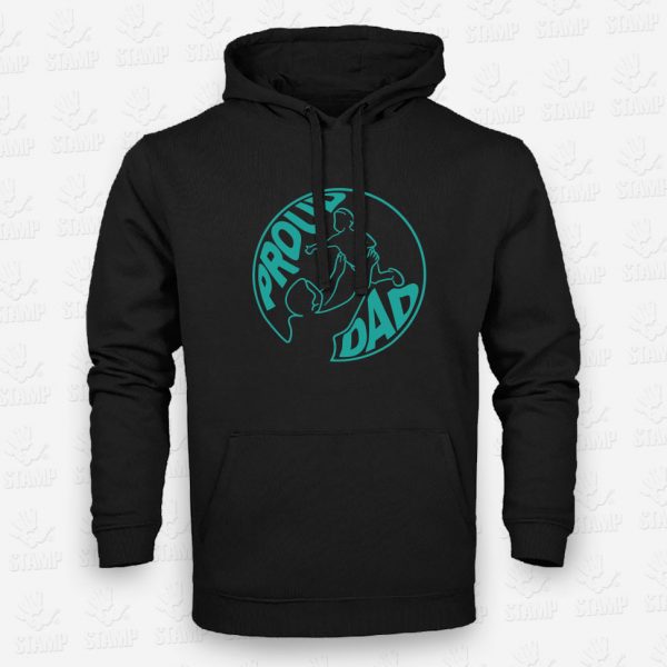 Hoodie Proud Dad – STAMP – Loja Online de T-shirts