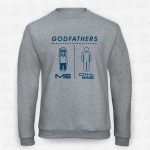 Sweatshirt The Hippie Godfather – STAMP – Loja Online de T-shirts