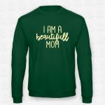 Sweatshirt Beautifull Mom – STAMP – Loja Online de T-shirts