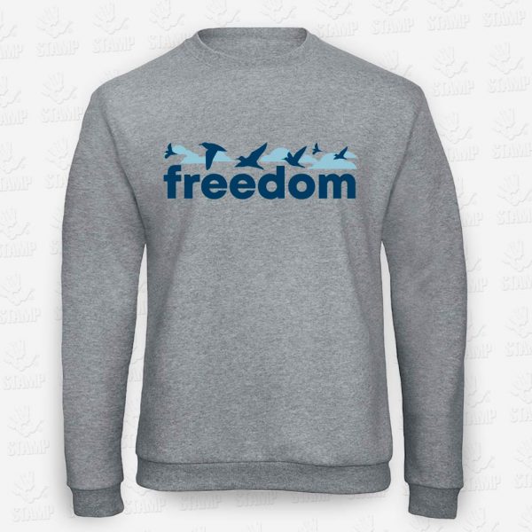 Sweatshirt Freedom – STAMP – Loja Online de T-shirts