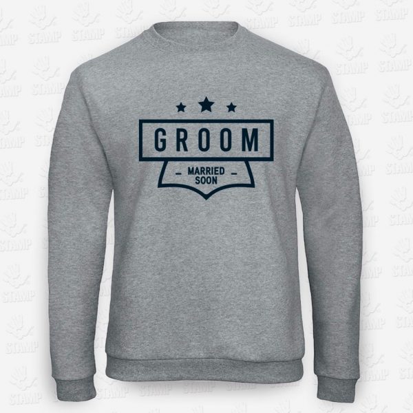 Sweatshirt Groom - Married Soon – STAMP – Loja Online de T-shirts