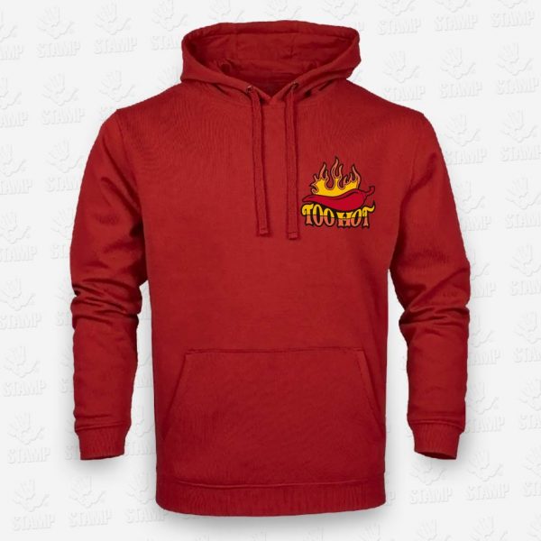 Hoodie TOO HOT – STAMP – Loja Online de T-shirts