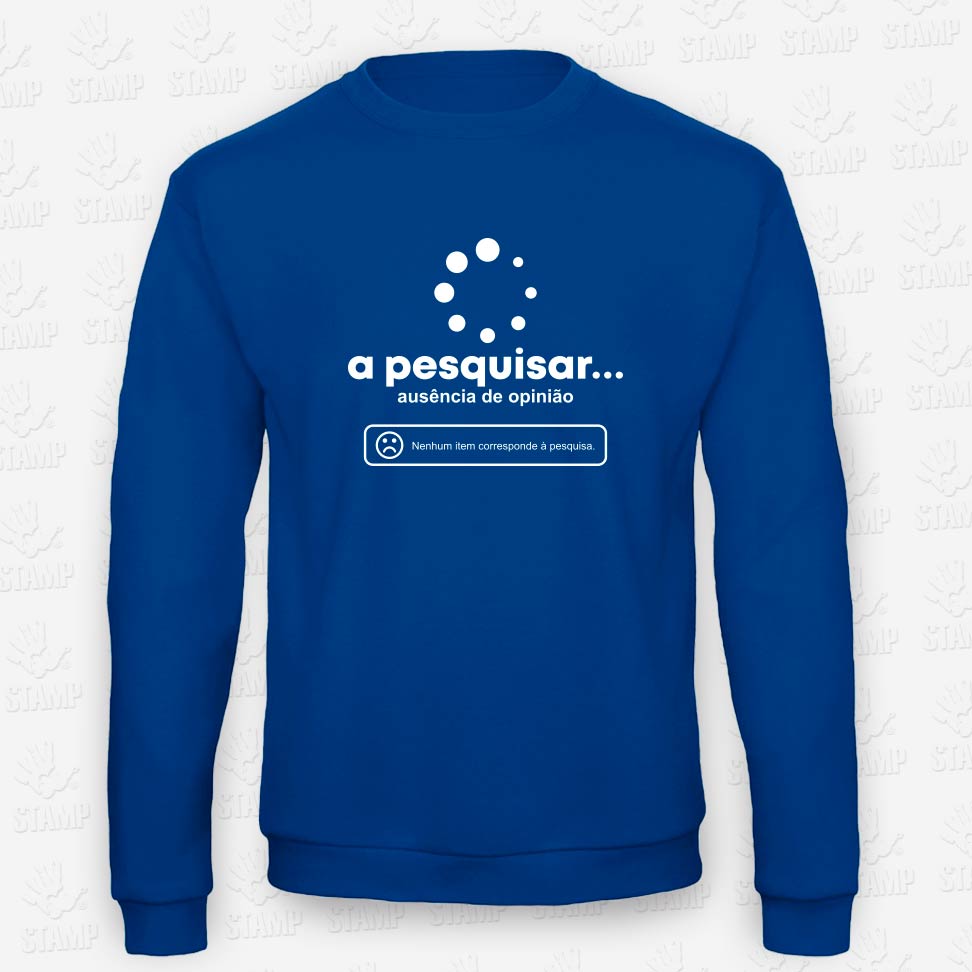 Sweatshirt A Pesquisar… – STAMP – Loja Online de T-shirts