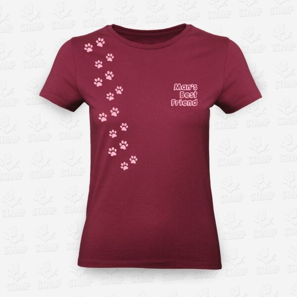 T-shirt Feminina Man's Best Friend – STAMP – Loja Online