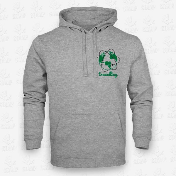 Hoodie Travelling – STAMP – Loja Online de T-shirts