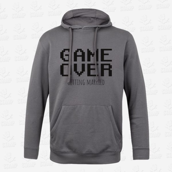 Hoodie GAME OVER - Getting Married – STAMP – Loja Online de T-shirts