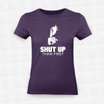 T-shirt Feminina Shut up - Think first – STAMP – Loja Online