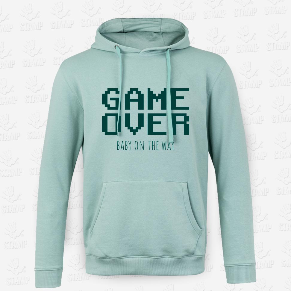 Hoodie GAME OVER – Baby on the Way – STAMP – Loja Online de T-shirts