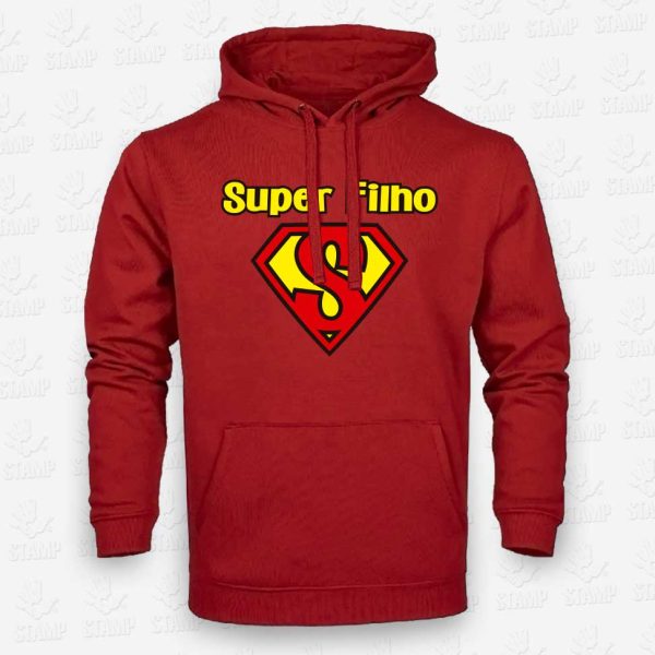 Hoodie de Criança – Super Filho – STAMP – Loja Online de T-shirts