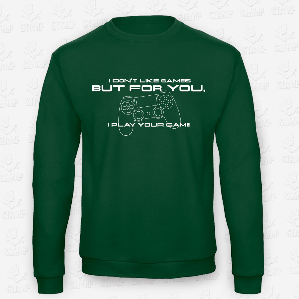 Sweatshirt For you, I play – STAMP – Loja Online de T-shirts