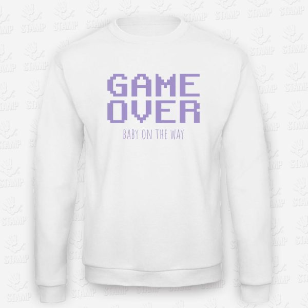 Sweatshirt GAME OVER - Baby on the Way – STAMP – Loja Online de T-shirts