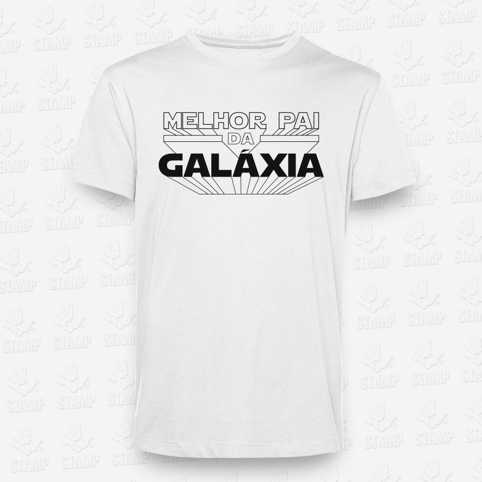 T-shirt Melhor Pai da Galáxia – STAMP – Loja Online