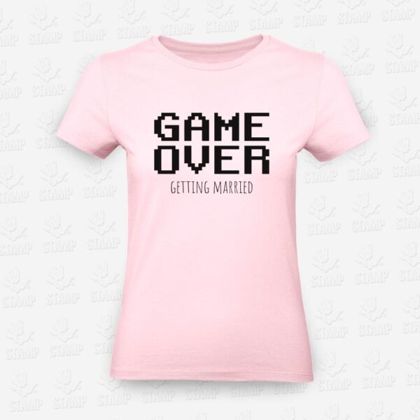 T-shirt Feminina GAME OVER - Getting Married – STAMP – Loja Online