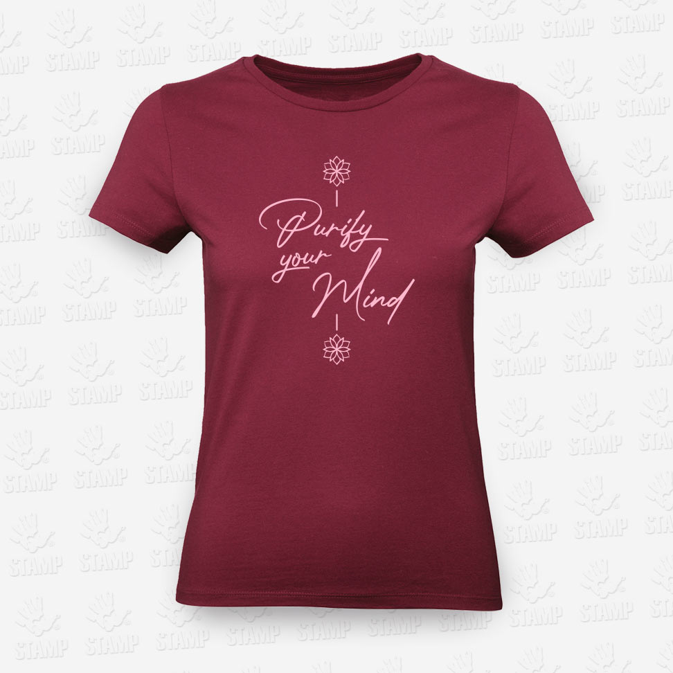 T-shirt Feminina Purify Your Mind – STAMP – Loja Online
