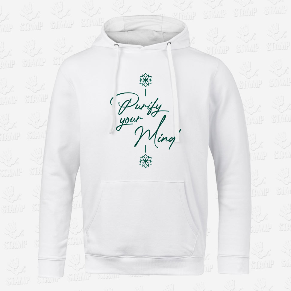 Hoodie Purify Your Mind – STAMP – Loja Online de T-shirts