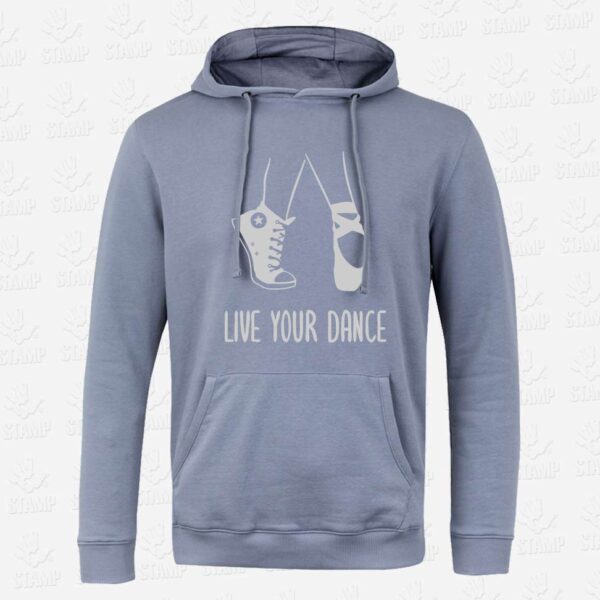 Hoodie Criança Live your Dance – STAMP – Loja Online de T-shirts