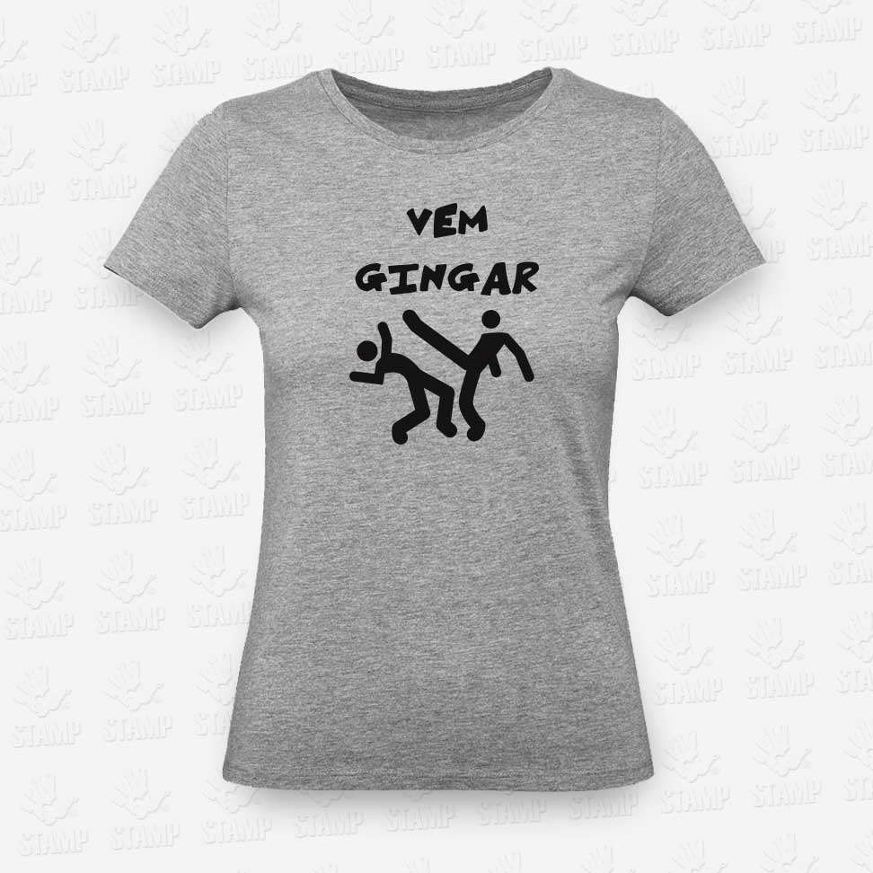 T-shirt Feminina Vem Gingar – STAMP – Loja Online