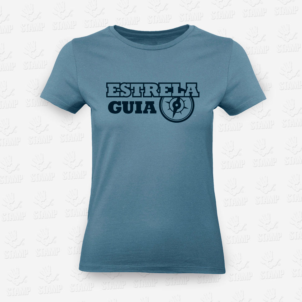T-shirt Feminina Estrela Guia – STAMP – Loja Online