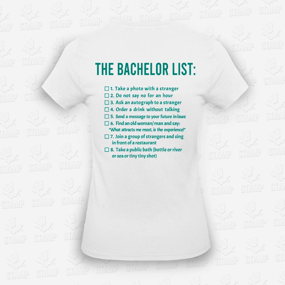 T-shirt Feminina The Bachelor List – STAMP – Loja Online